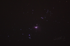 M42 Orion Nebula Pentax K3, 400mm, f/5.6, 5 sec., ISO 3200