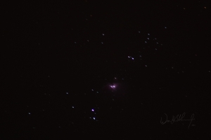 M42, the Orion Nebula, aka the Great Nebula in Orion, taken with my new Pentax K3, 400mm, 5 sec., f/5.6, ISO 1600.